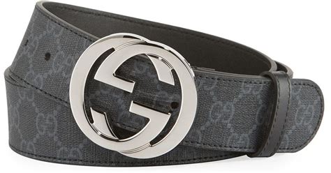 black supreme gucci belt|gucci black belt silver buckle.